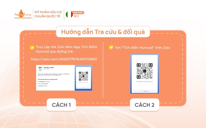 Tra cứu và đổi điểm trên mini app bằng 2 cách
