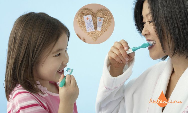 Chăm sóc răng miệng đúng cách giúp răng vĩnh viễn mọc đều đẹp.