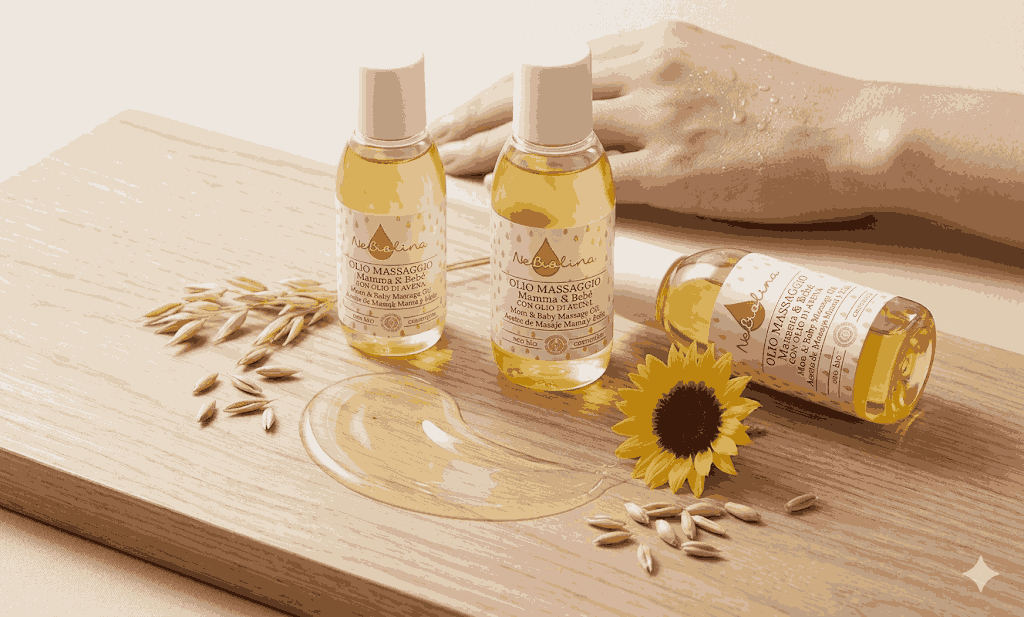 Cảm giác bết dính khi dùng dầu massage là nỗi “ám ảnh” của nhiều mẹ bầu