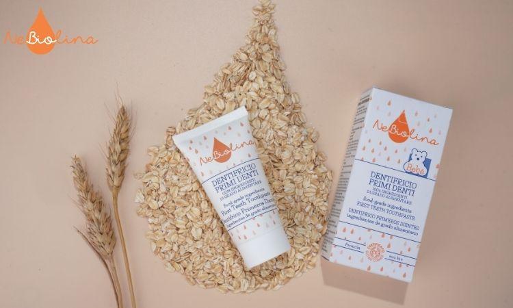Kem đánh răng NeBiolina an toàn cho trẻ nhỏ. 