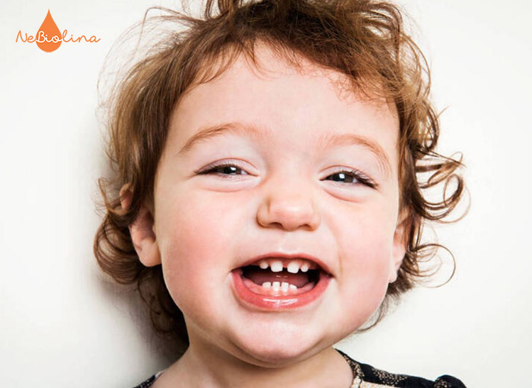 Răng sữa của trẻ có thể tự điều chỉnh một phần nếu bị lệch nhẹ