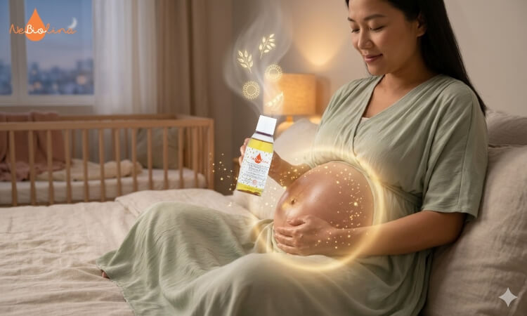 Massage hàng ngày giúp mẹ và bé kết nối cảm xúc