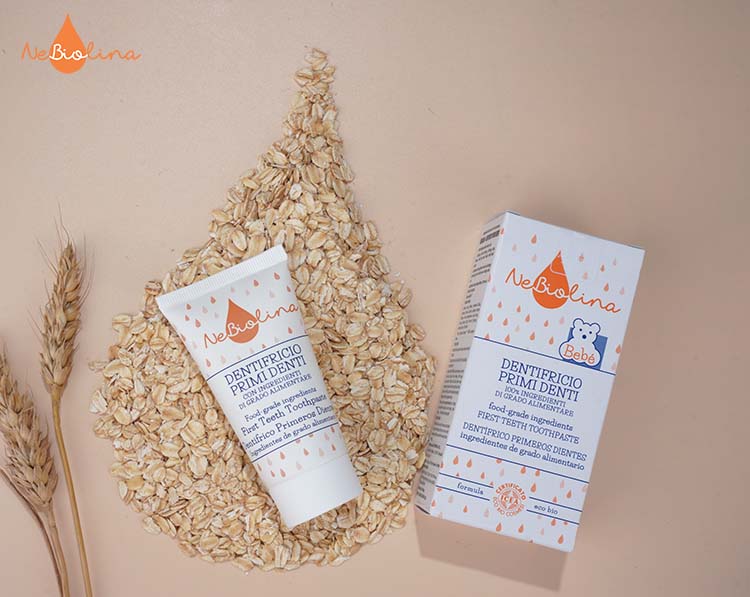 Kem đánh răng hữu cơ NeBiolina an toàn cho trẻ nhỏ