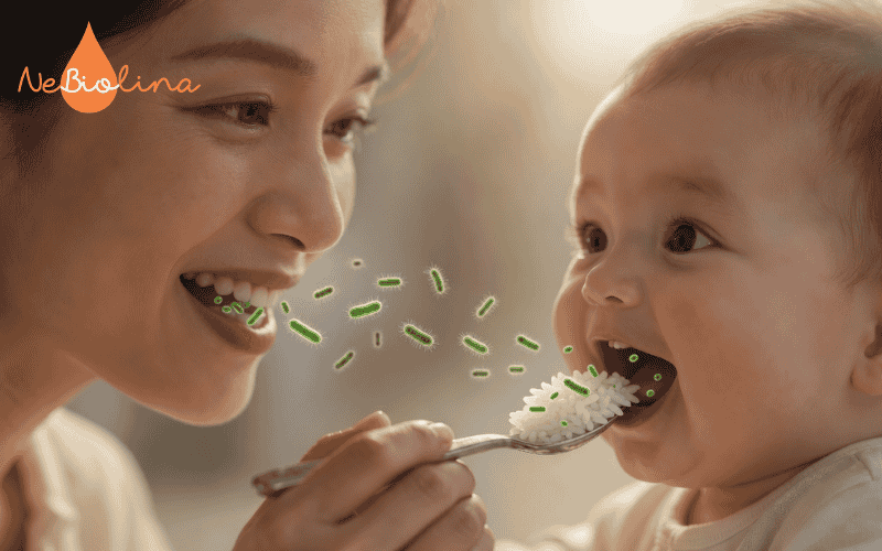 Sâu răng có lây không - Vi khuẩn sâu răng truyền từ mẹ sang con