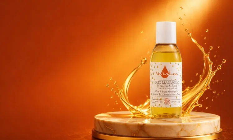 Chăm sóc da chân hàng ngày với dầu massage hữu cơ NeBiolina