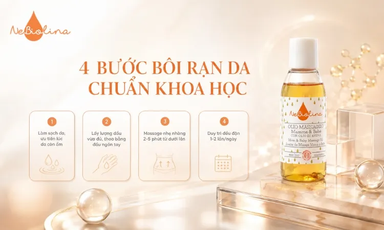 bôi rạn da cho bà bầu (2)