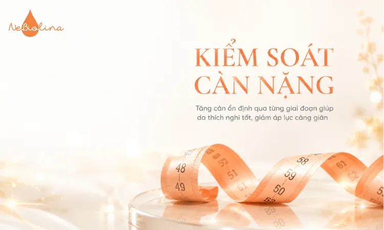 Kiểm soát cân nặng là biện pháp hàng đầu trong việc phòng ngừa rạn da