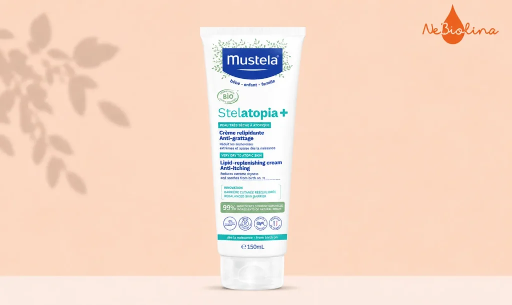 Kem chàm Mustela Stelatopia