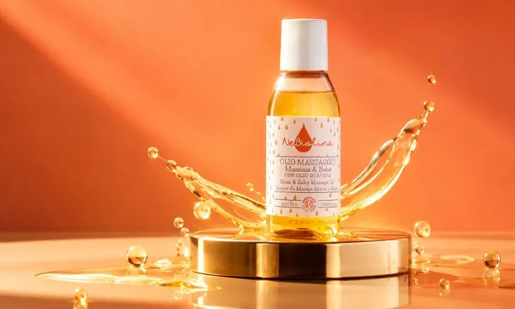 Chăm sóc da bằng dầu massage hữu cơ thấm nhanh không bết rít NeBiolina