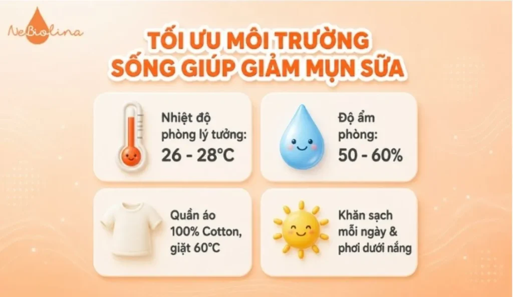 Tối ưu môi trường sống cho bé
