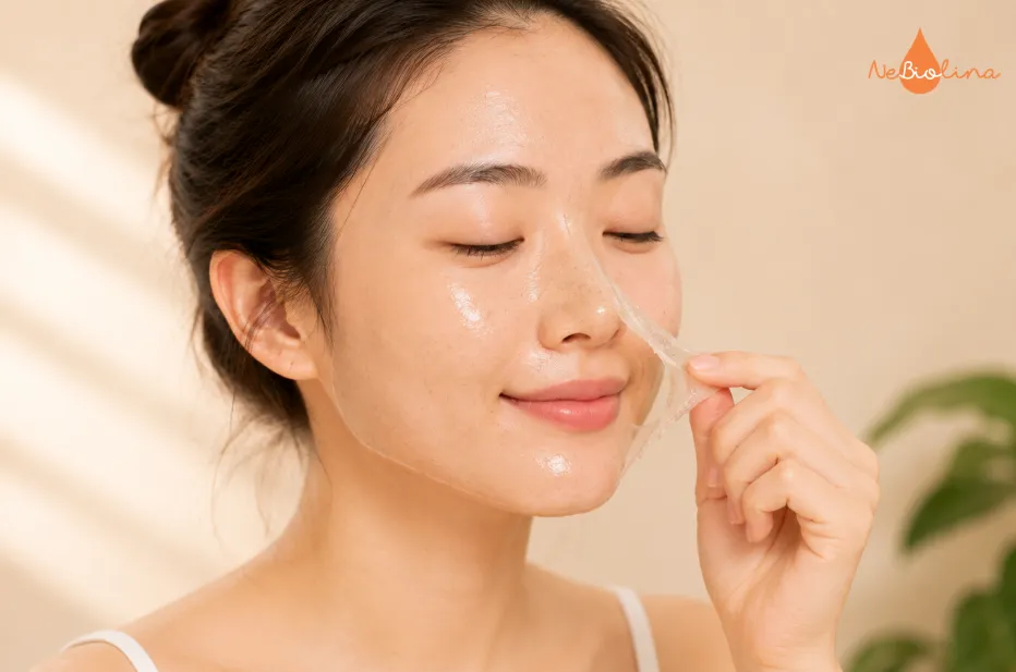 Mặt nạ lột giúp loại bỏ bụi bẩn, dầu thừa và tế bào chết trên bề mặt da.