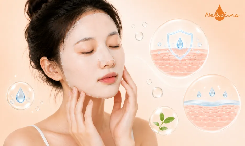 Đắp mặt nạ cho da mụn li ti và mụn ít.