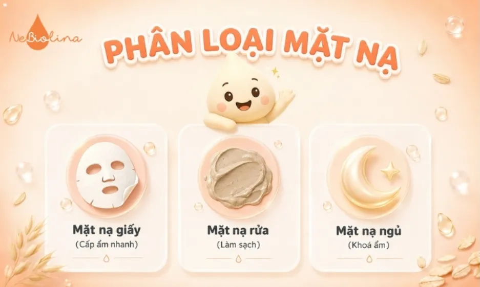 Có nhiều loại mặt nạ trị nám với công dụng khác nhau