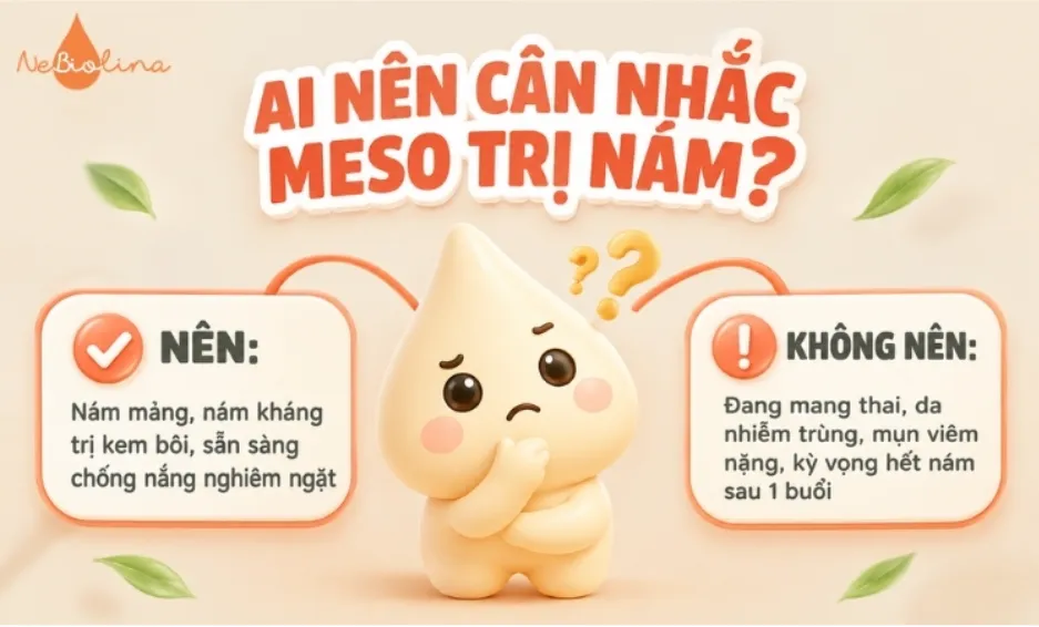 Không phải ai cũng phù hợp để thực hiện tiêm mesotheraphy