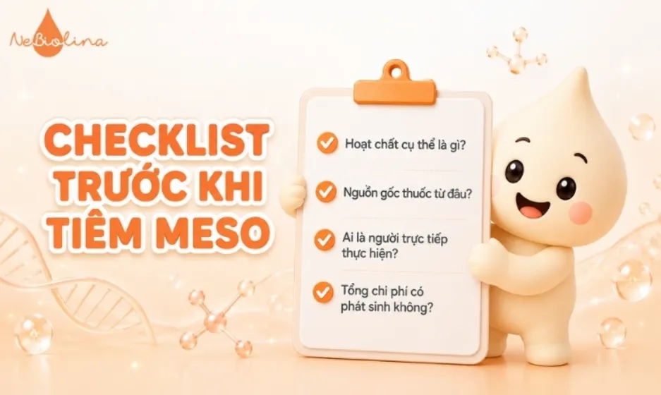 Trao đổi với bác sĩ chi tiết trước khi quyết định tiêm meso trị nám