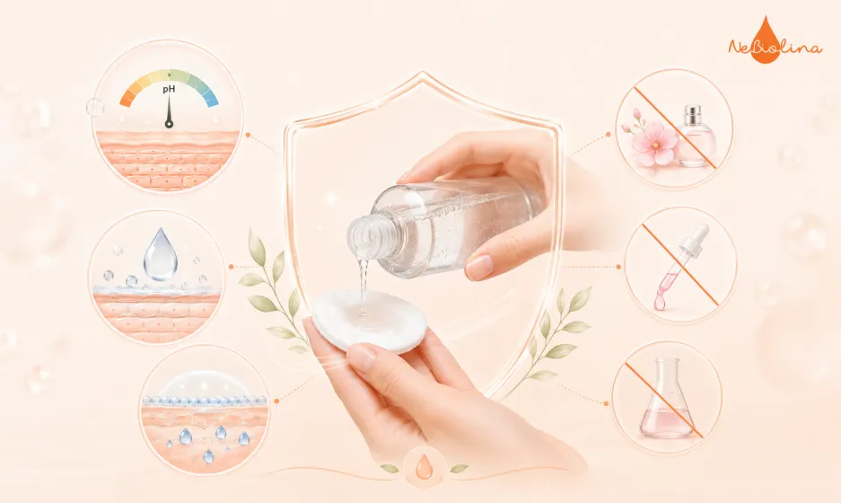 Tiêu chí chọn toner phù hợp cho da mụn