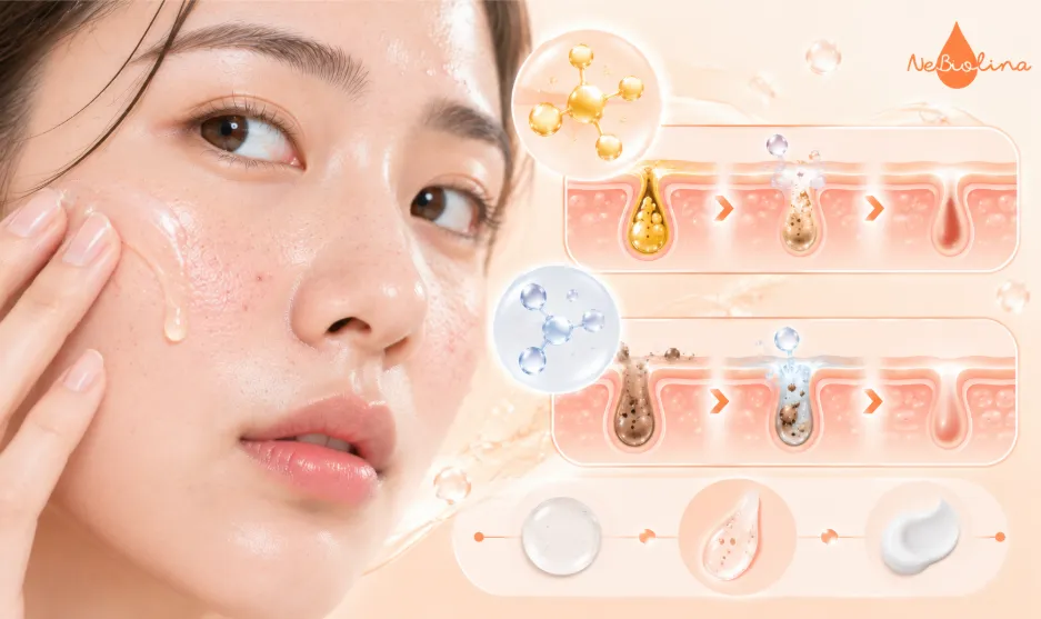 Serum hỗ trợ kiểm soát bã nhờn và làm thông thoáng lỗ chân lông
