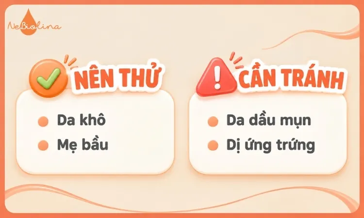 Mẹ bầu có thể dùng mặt nạ lòng đỏ trứng để cấp ẩm