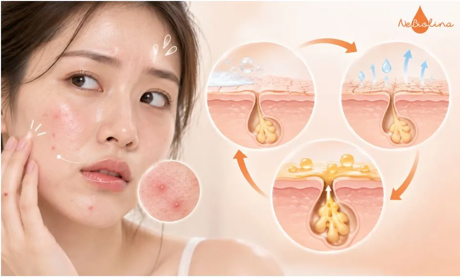 Làm sạch quá mức có thể khiến da mất ẩm và tăng tiết dầu bù.