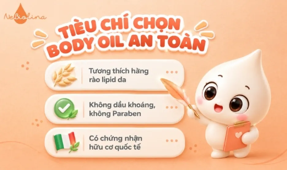 Ưu tiên những sản phẩm được kiểm định chất lượng bởi bên thứ ba