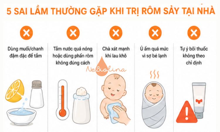 Những sai lầm cần tránh