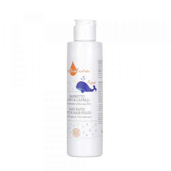 Gel tắm gội cho bé 2 in 1 với Chiết xuất Yến mạch Hữu cơ
