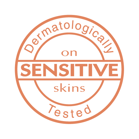 TESTED ON SENSITIVE SKINS