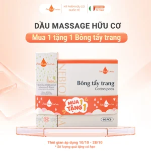 Chương trình khuyến mãi tháng 10 dầu massage