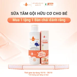 Chương trình khuyến mãi tháng 10 sữa tắm gội