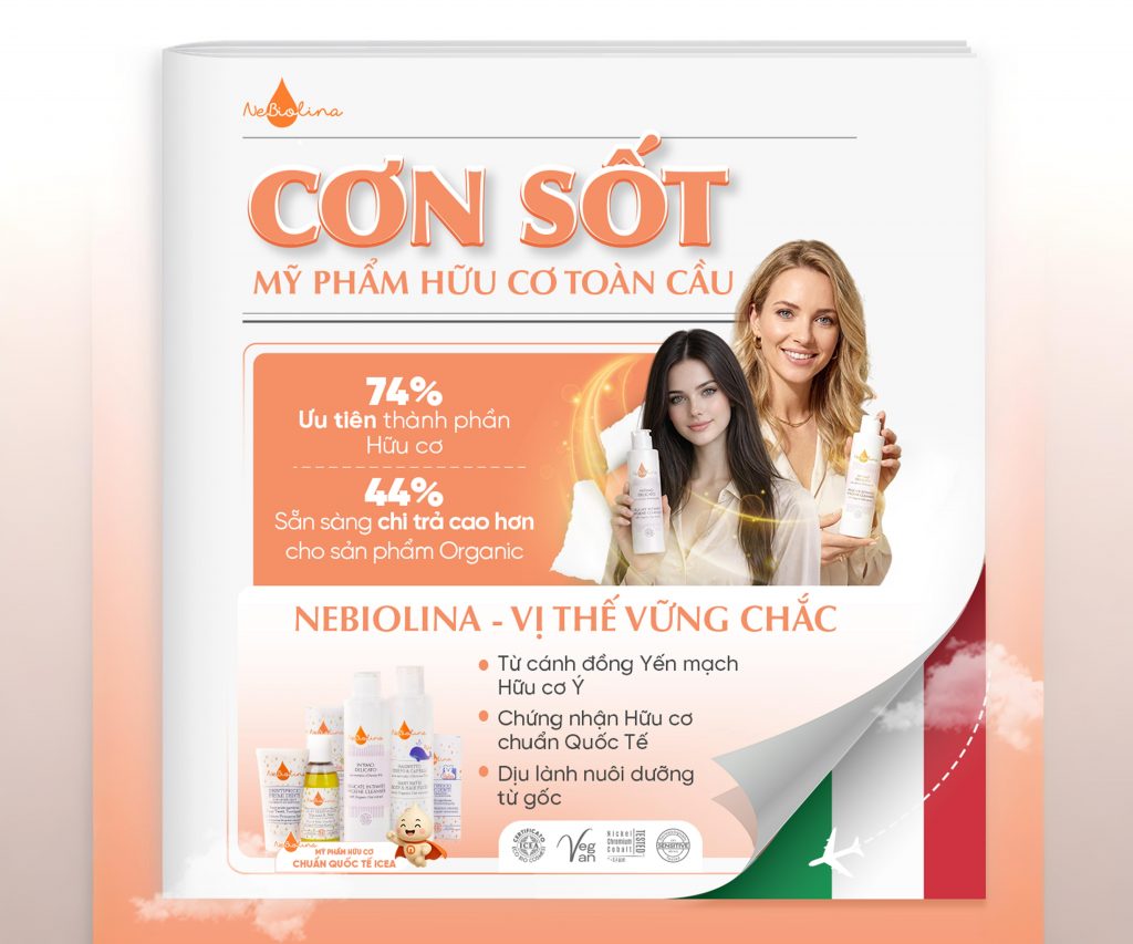 cơn sốt mỹ phẩm hữu cơ