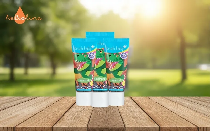 Kem đánh răng cho bé Brush Baby chứa xylitol