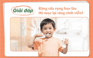 Răng sữa rụng