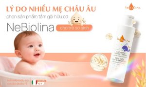 Báo vietnamnet.vn: Lý do nhiều mẹ chọn sản phẩm tắm gội NeBiolina cho trẻ