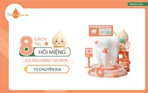 Cách trị hôi miệng do sâu răng tại nhà