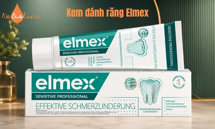 Kem đánh răng Elmex hỗ trợ điều trị sâu răng hiệu quả.