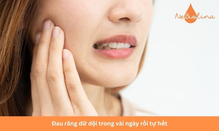 Đau răng dữ dội rồi tự hết là dấu hiệu nguy hiểm. 