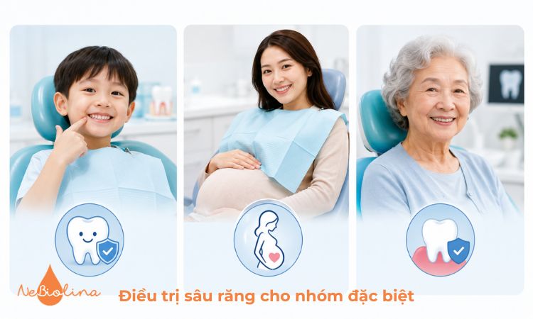 Mỗi độ tuổi cần cách trị sâu răng phù hợp 