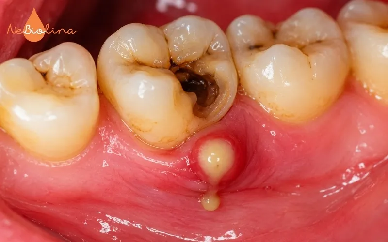 Sâu răng vào tủy gây áp xe răng