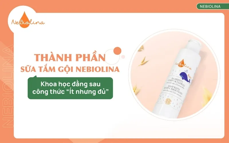 Thành phần dung dịch tắm gội NeBiolina