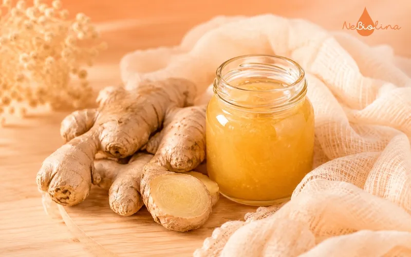 Cốt gừng là tinh chất đặc được chiết xuất từ gừng tươi 