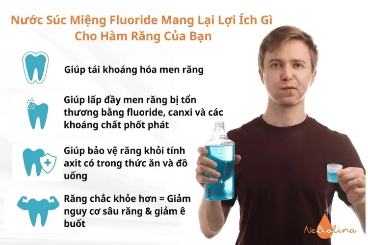 Lợi ích của nước súc miệng Flouride