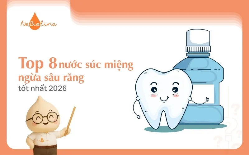Nước súc miệng trị sâu răng