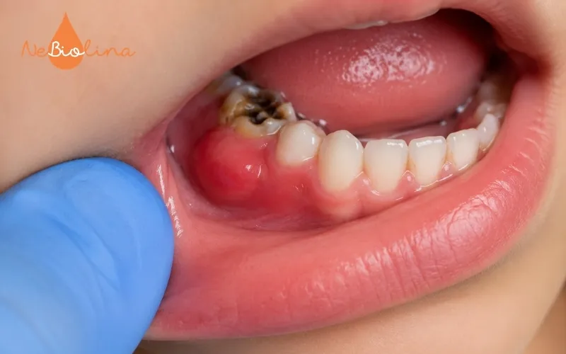 Viêm tủy gây viêm và áp xe lợi