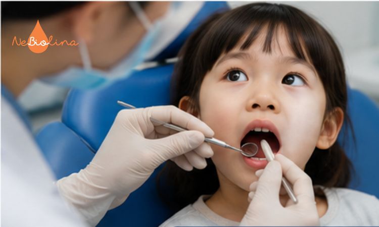 Sâu răng cửa sữa ở trẻ em 