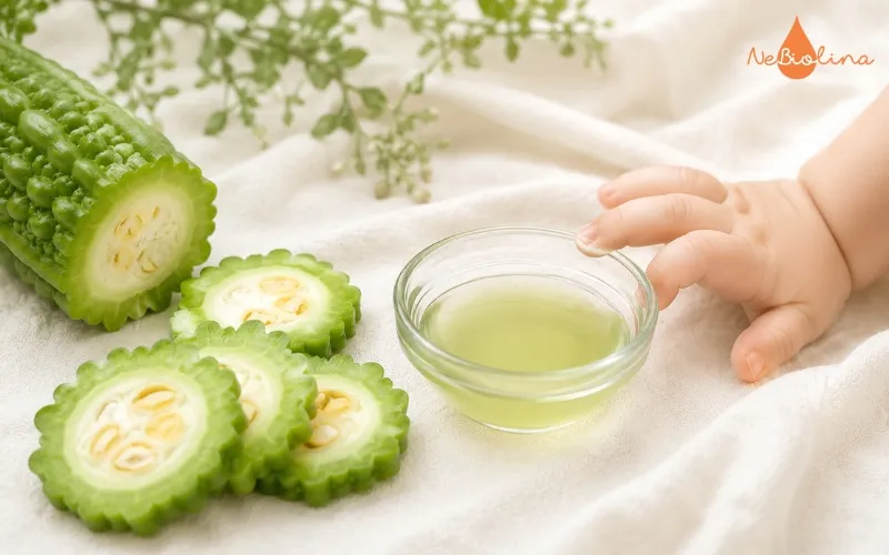 Khổ qua hỗ trợ kiểm soát các bệnh ngoài da do nhiễm khuẩn nhẹ