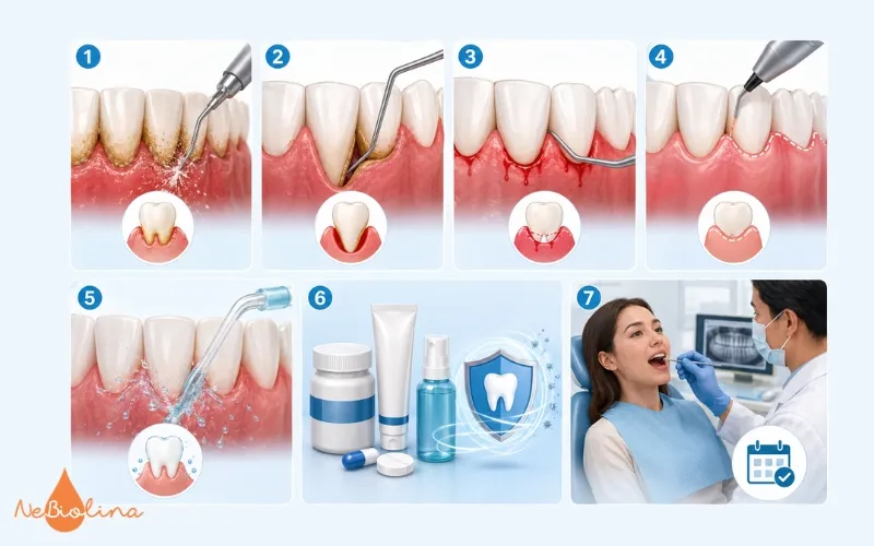 Quá trình điều trị viêm nướu tại nha khoa 