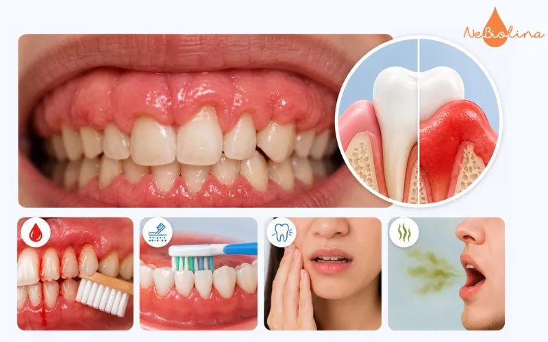 Viêm nướu quá sản-nướu phì đại bất thường 