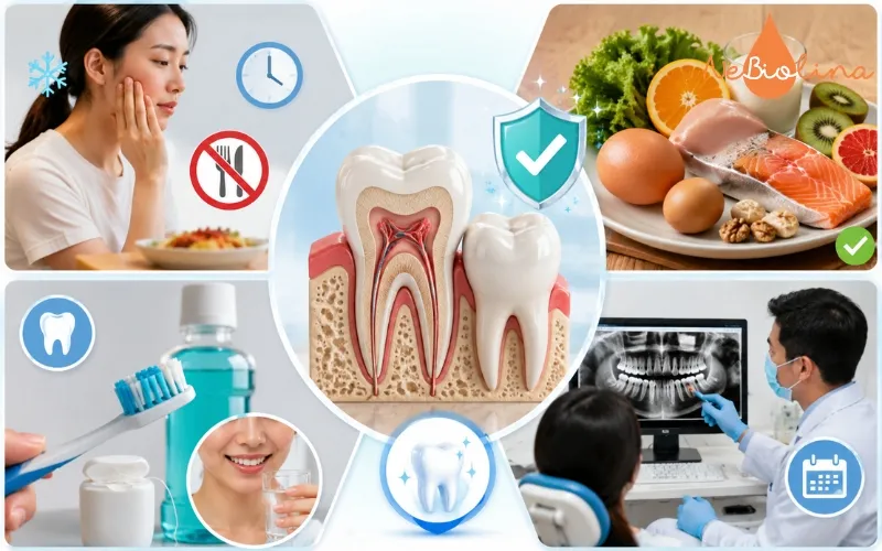 Những lưu ý sau khi điều trị viêm tủy răng hàm