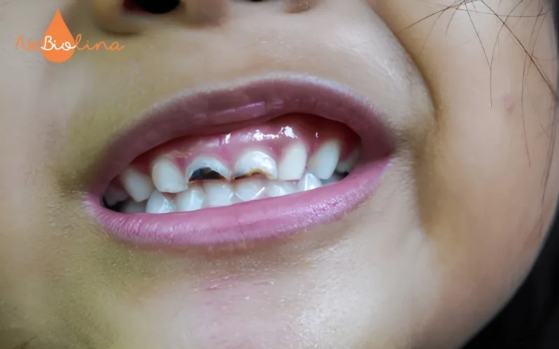 Sún răng cửa thường gây mất thẩm mỹ và các vấn đề về phát âm