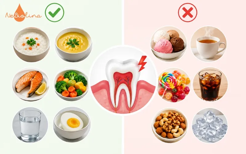 Bị viêm tủy răng nên ăn đồ mềm, dễ nhai
